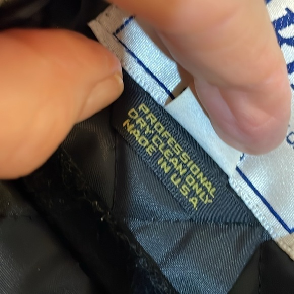 Vintage Park V Black Leather Made in USA Moto Jacket - Picture 3 of 11